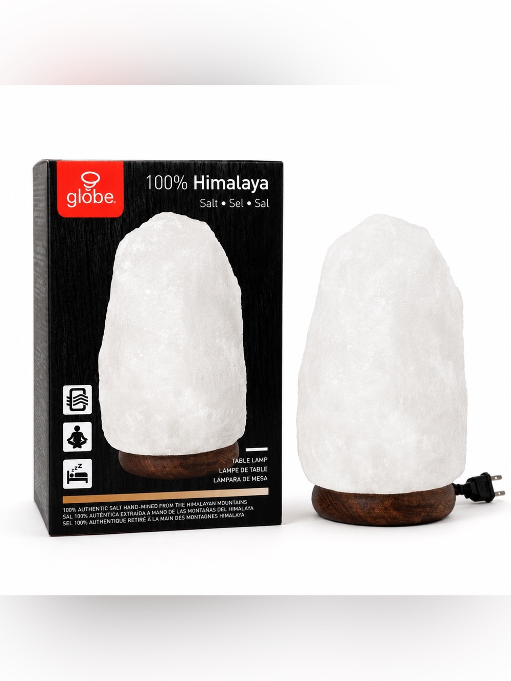 Himalaya Salt Lamp - White
